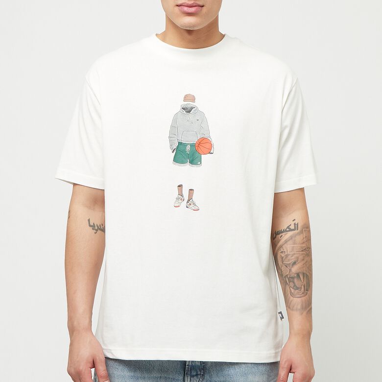 New Balance Athletics Relaxed Basketball T-Shirt sea salt