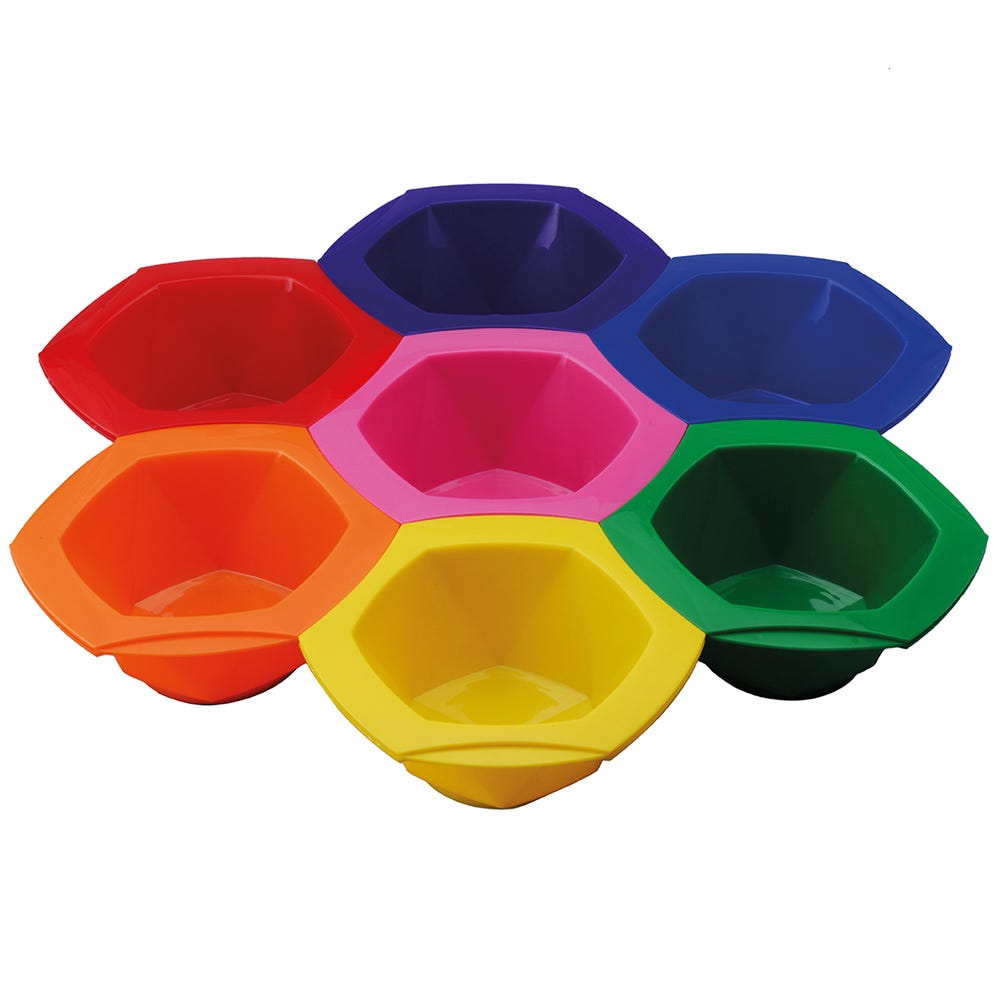 Comair Färbeschalen  „Rainbow“ 7 Stk.