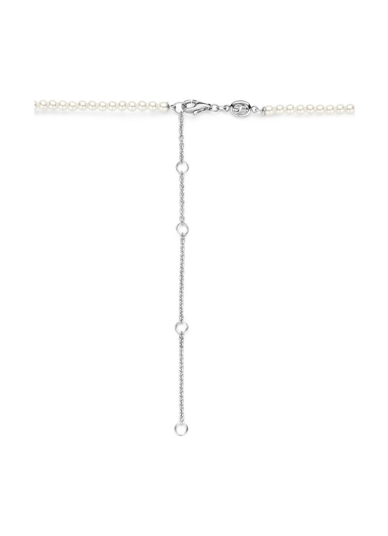 TI SENTO - Milano Pearl Necklace in Silver 6822YP