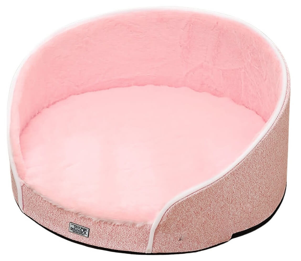 trends4cents DEAR DARLING DD-02PIS Orthopädisches Luxus Katzen- u. Hundebett Pink Gr. S 40x40cm mit Memory Schaum