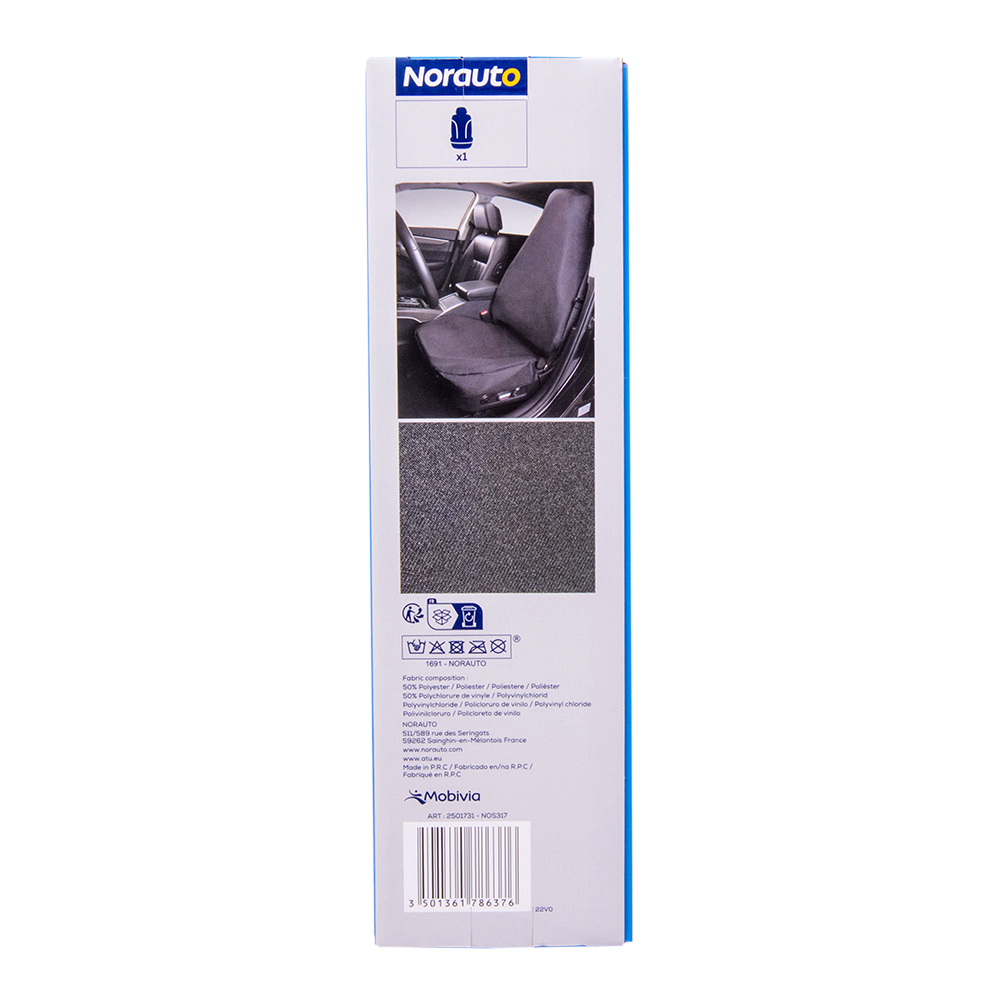 Norauto Universal HEAVY DUTY PROTECTION Sitzschoner/Werkstattschoner, aus Nylon, wasserabweisend, 1 Stück - ATU