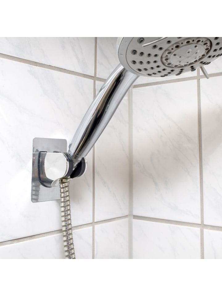 Intirilife Handbrause Halter ohne Bohren in Silber günstig kaufen onesize