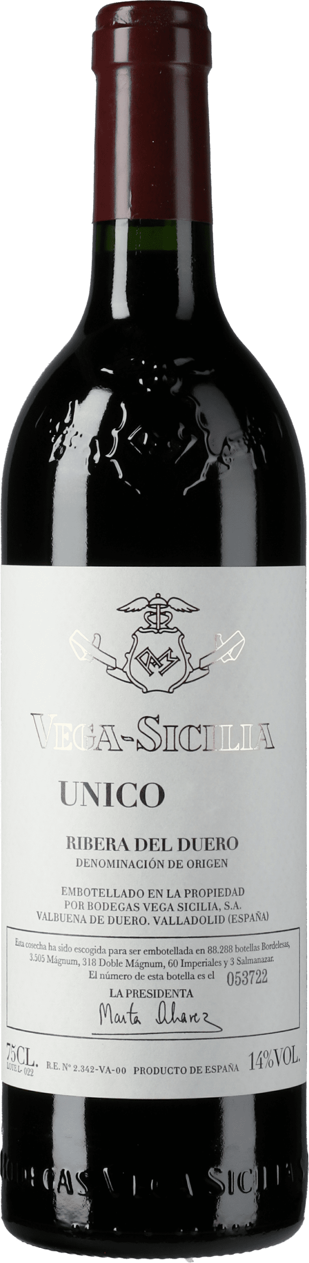 Vega Sicilia: Unico 2012