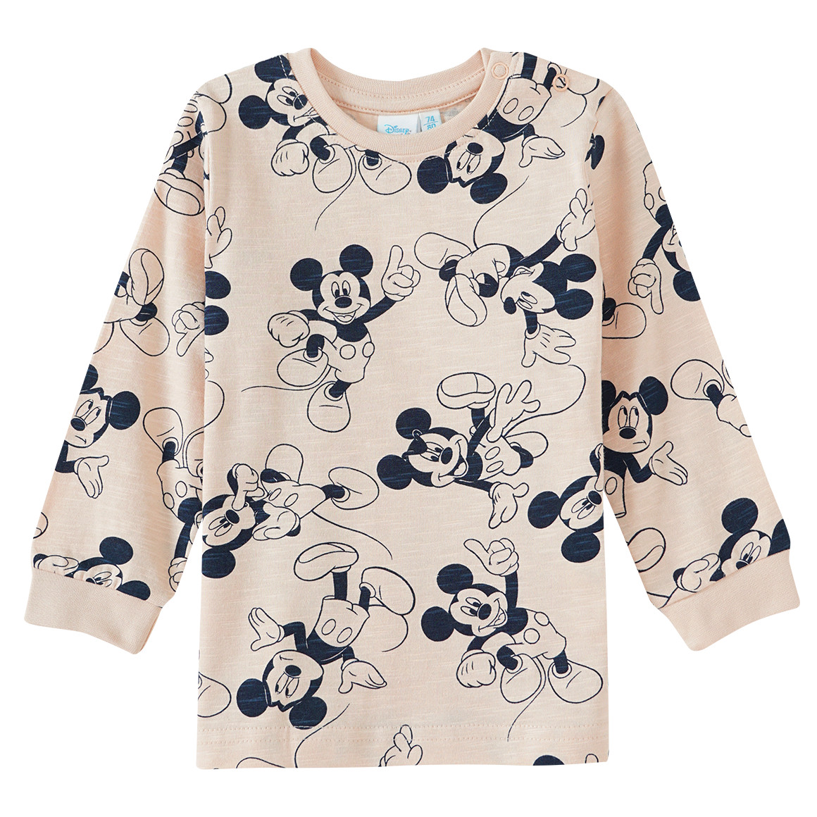 Micky Maus Schlafanzug mit Allover-Print