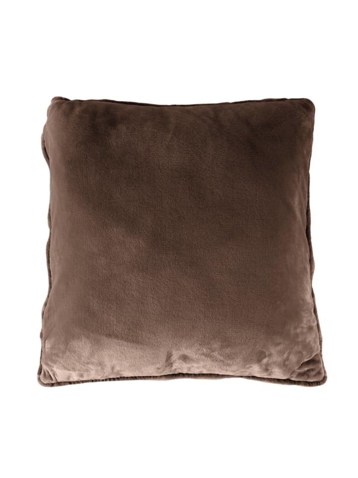 GMD Living Dekokissen HEAVEN in Dunkeltaupe günstig kaufen 48 x 48 cm