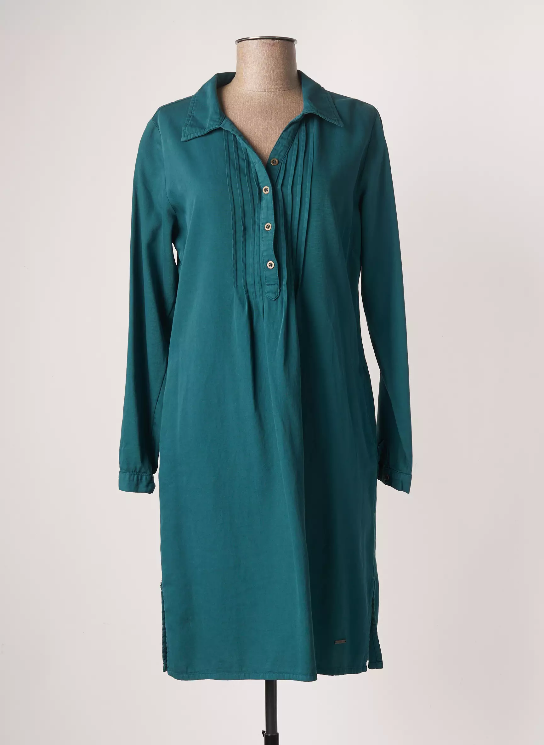Agathe   Louise Robes Mi Longues Femme couleur vert