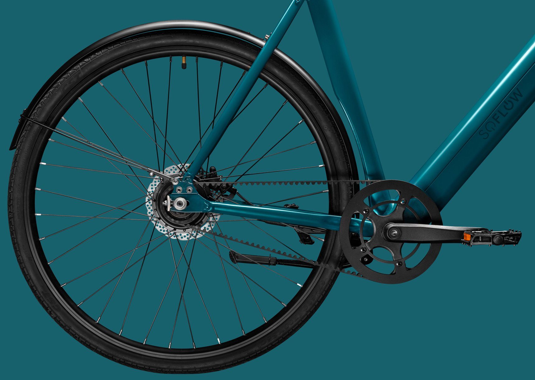 soflow E-Bike SO Bike, ohne Schaltung, Carbon Drive Riemen-Antriebssystem