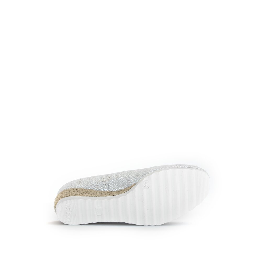 Gabor comfort Keilpumps silber