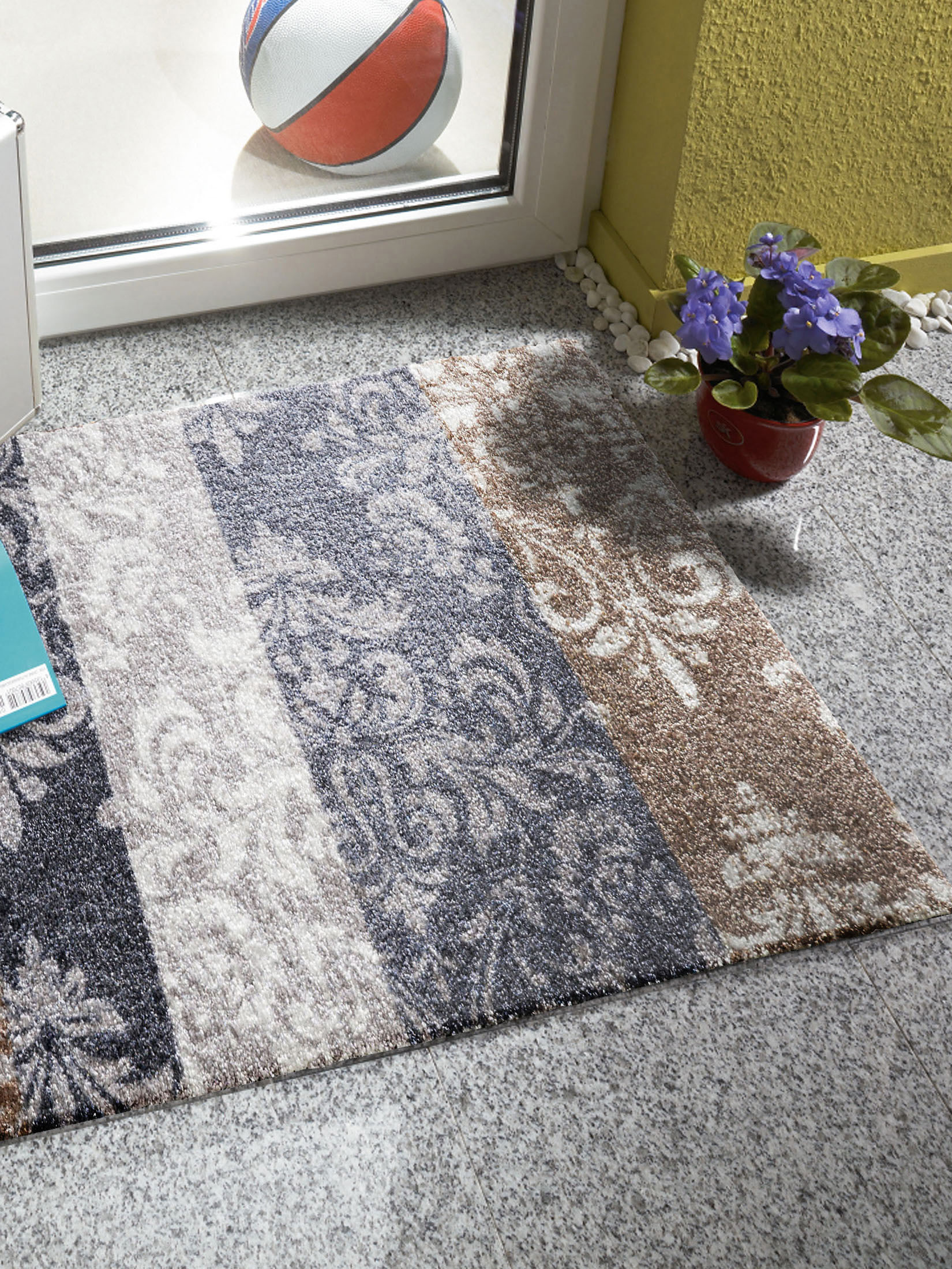 Modern Baroque Sauberlaufmatte, Modern Baroque Grey