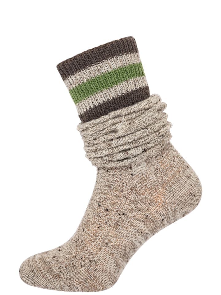 Lusana Kniestrümpfe L8995RT3-91135 in beige günstig kaufen