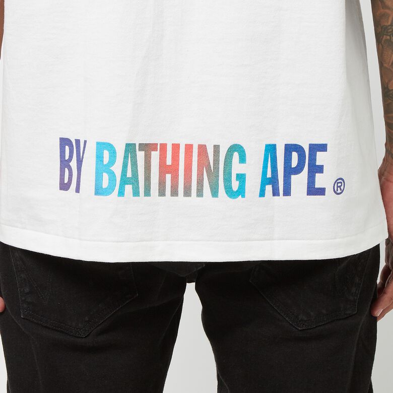 A Bathing Ape Gradation Ape Face Sta Tee M white