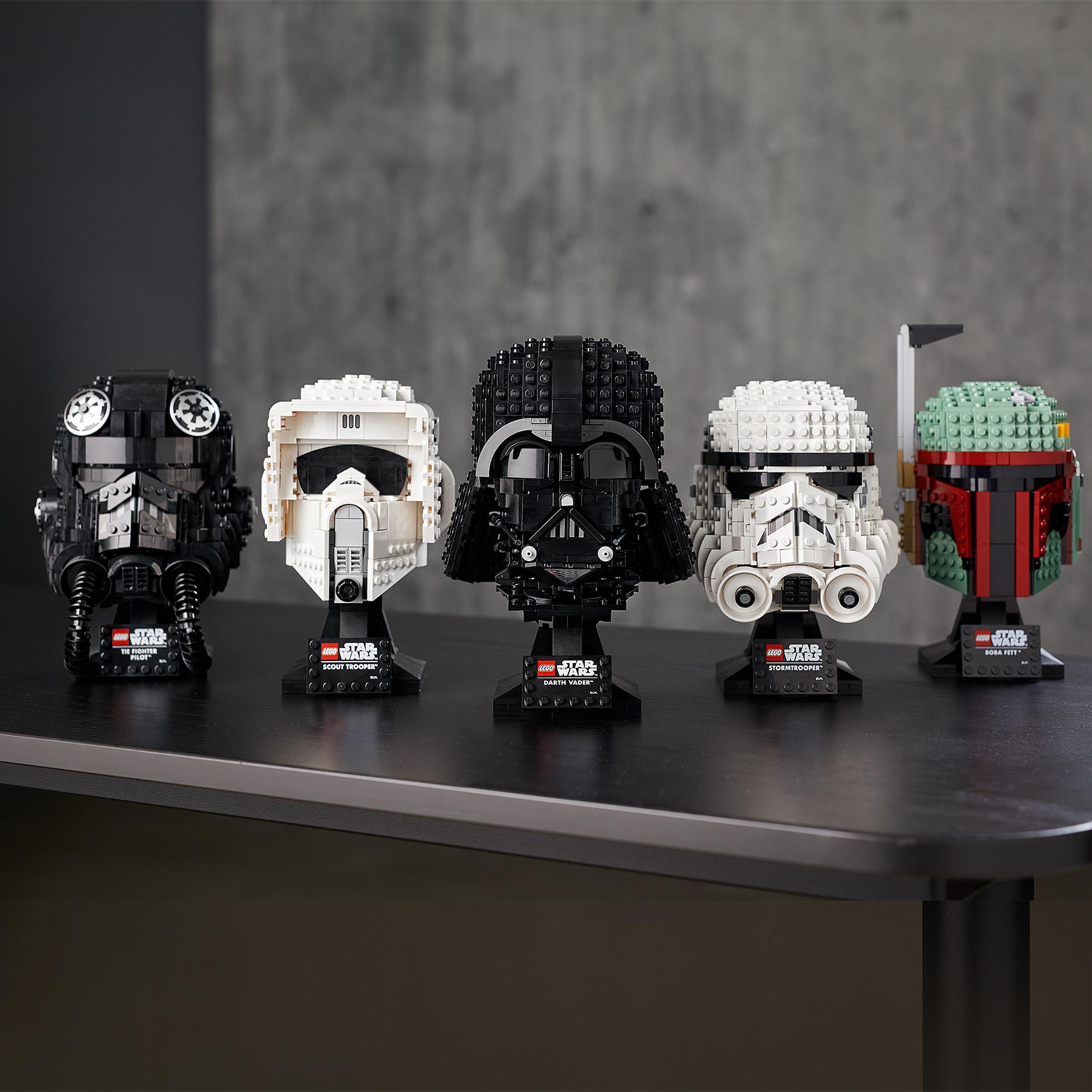 LEGO® Konstruktionsspielsteine Darth-Vader™ Helm (75304), LEGO® Star Wars™, (834 St), Made in Europe