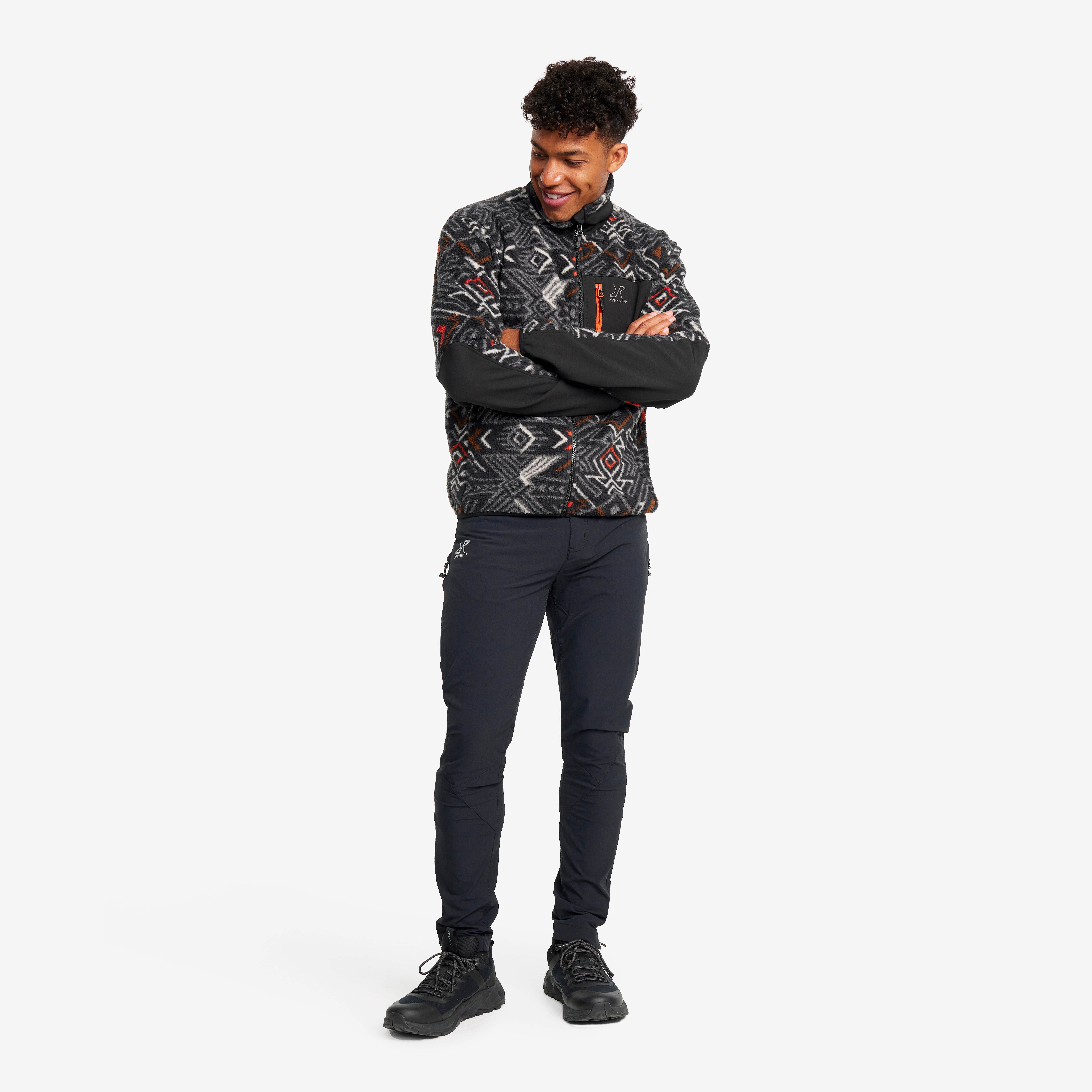 High Pile Fleece Homme Black