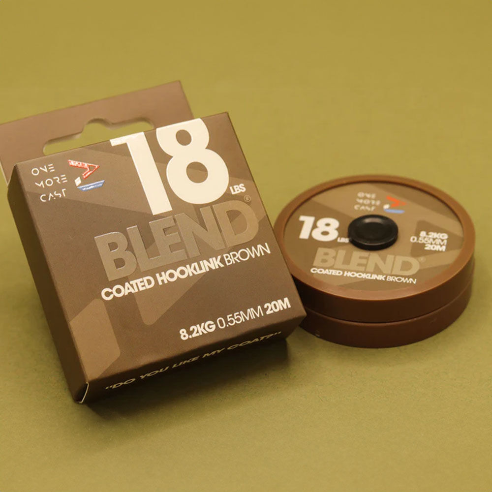 Πλεξούδα Blend Coated Hooklink Brown με επένδυση 20m