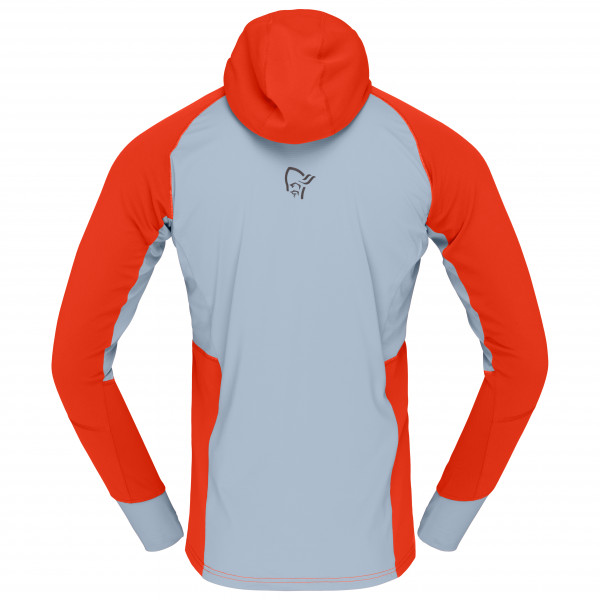 Norrøna - Senja Warm1 Hood - Laufshirt