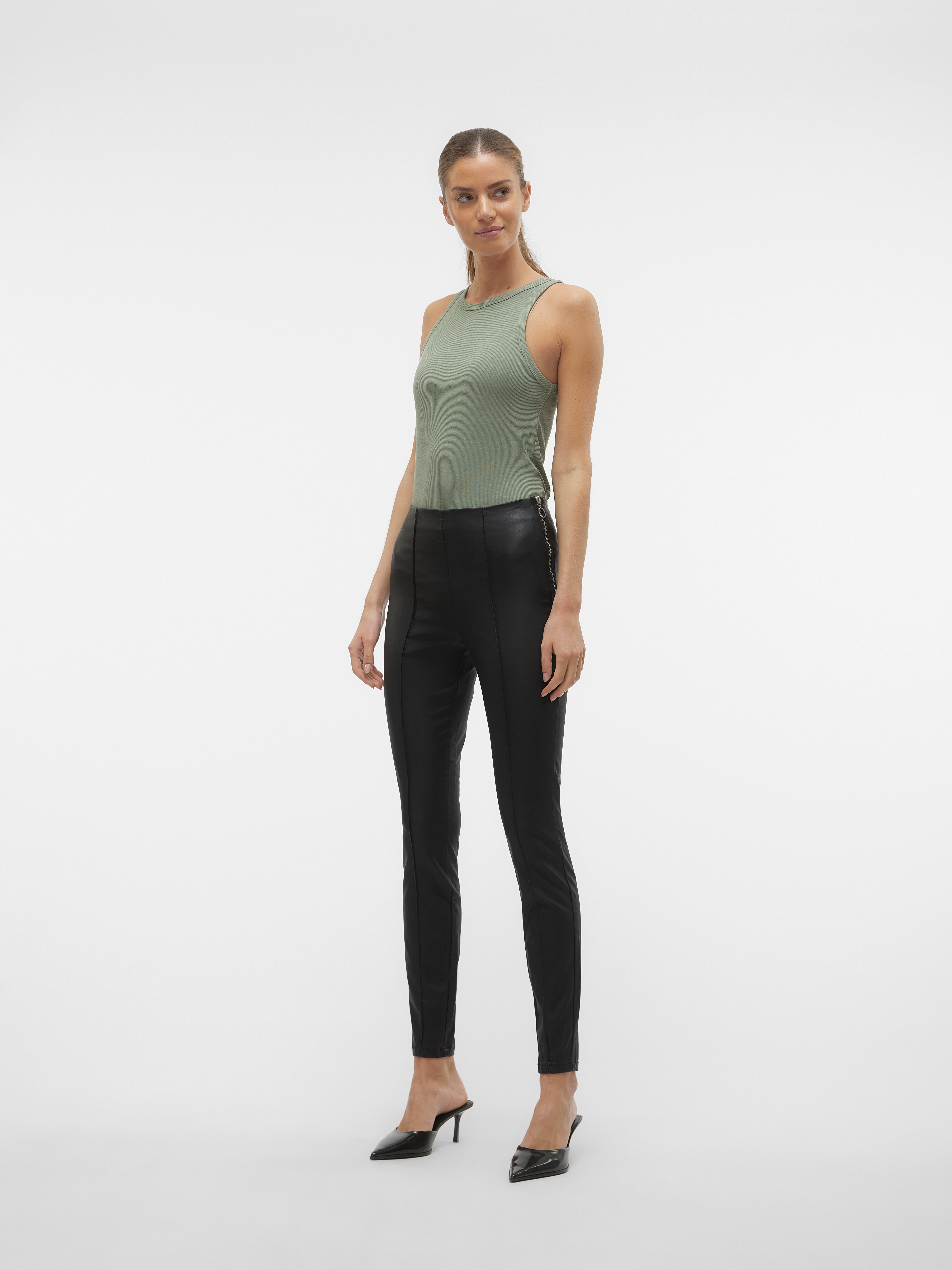 VMRONDA Hohe Taille Skinny Fit Jeans