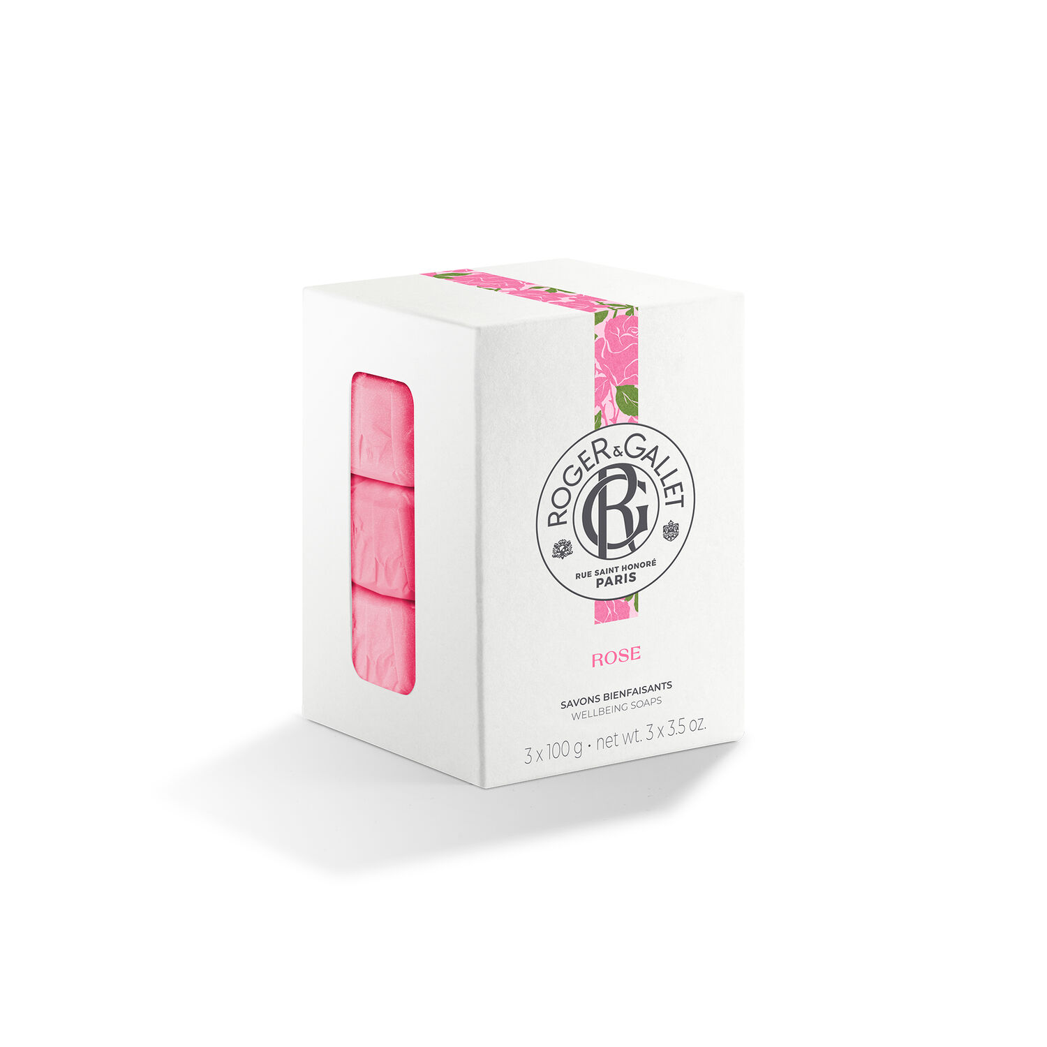 Roger&Gallet Rose Coffret Trio Savons Bienfaisants
