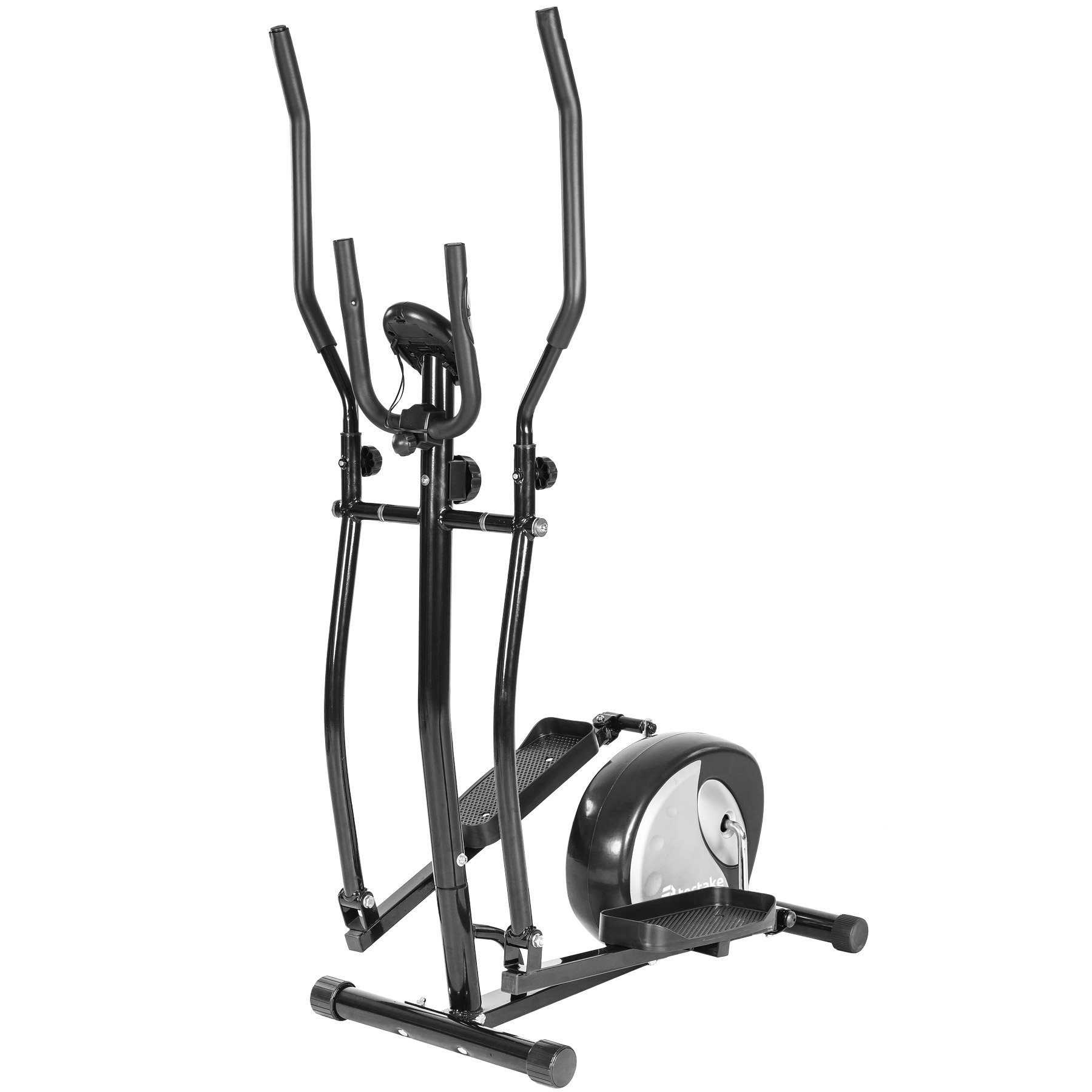 tectake Crosstrainer Crosstrainer mit Trainingscomputer mit 8, Energiesparmodus