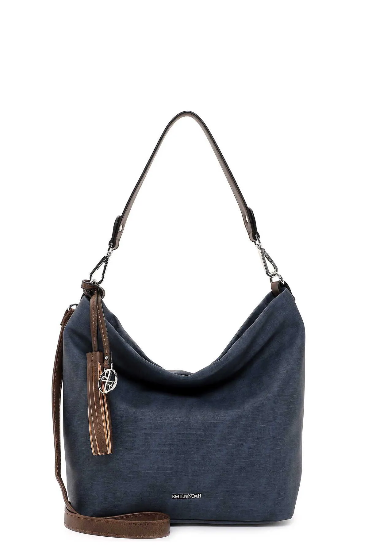 Emily & Noah  Handtasche - Blau - Unifarben