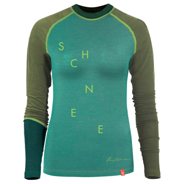 Ein schöner Fleck Erde - Women's L/S Schneeflüsterin - Longsleeve
