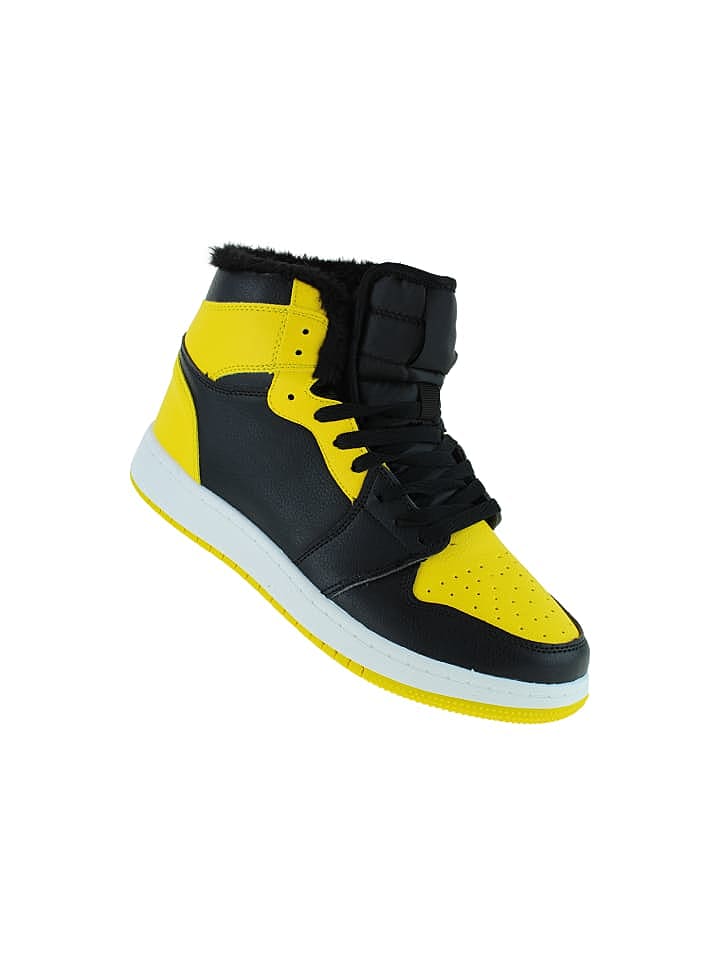 Roadstar Winterschuhe in Schwarz/Gelb günstig kaufen 40