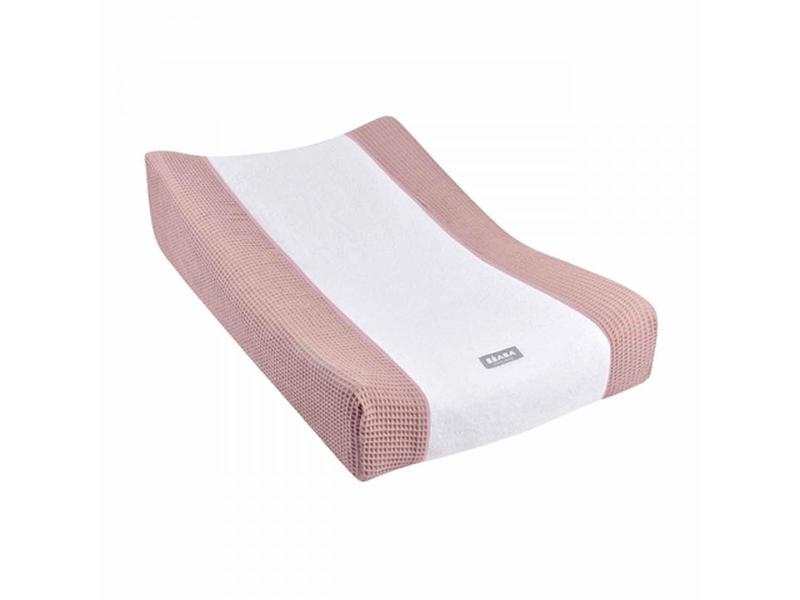 Housse matelas à langer SOFALANGE vieux rose