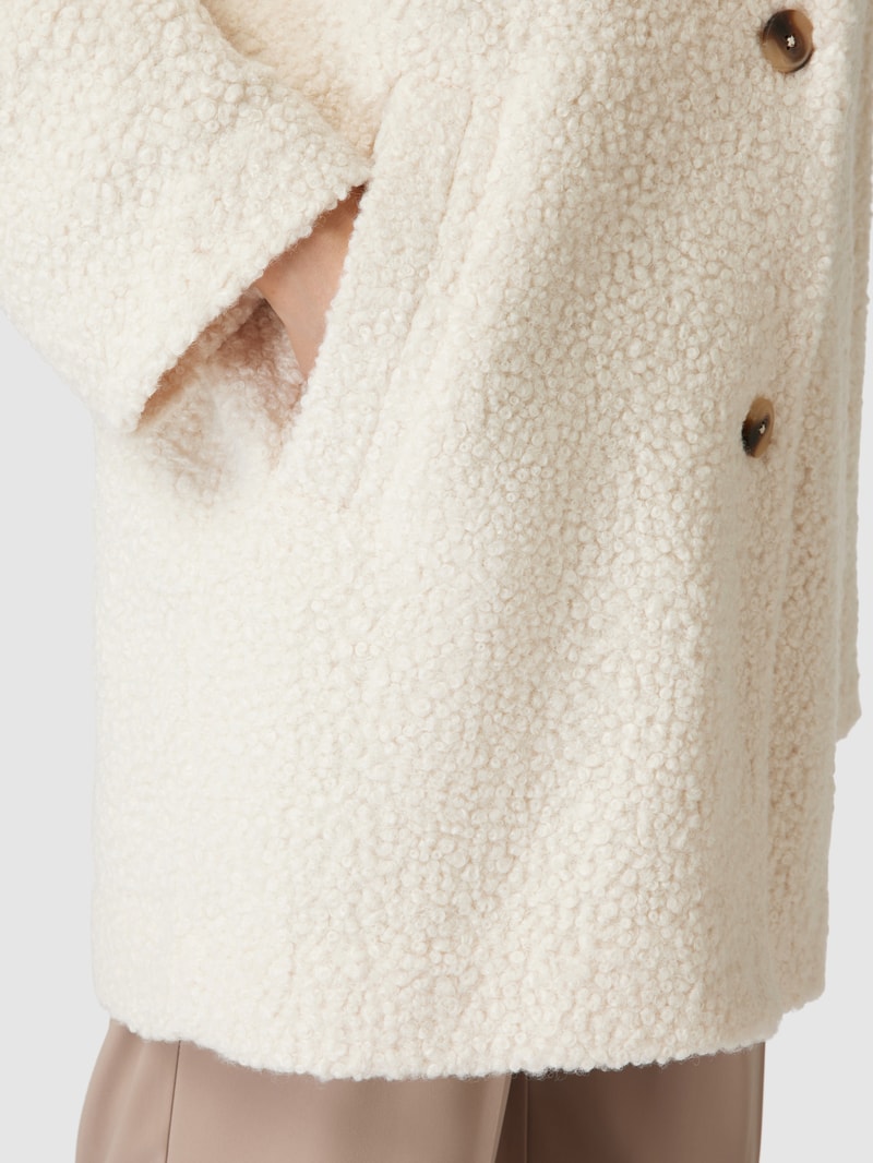 Mantel aus Teddyfell Modell 'VIOTIL' in sand