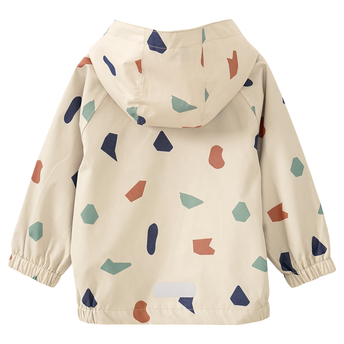 Baby Regenjacke mit grafischem Allover-Print