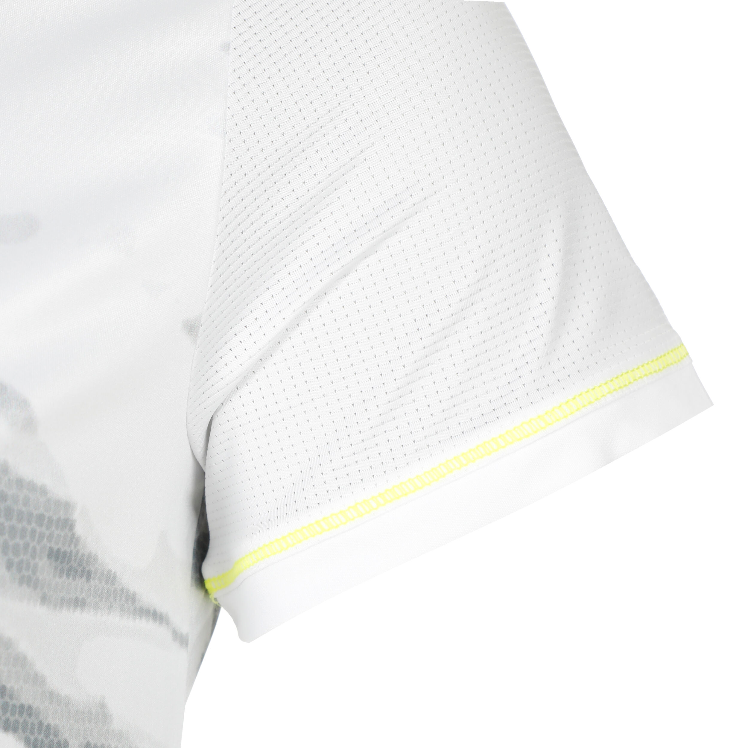 Tech T-Shirt Damen - Weiß, Grau