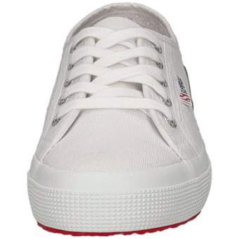 Superga Big Rubber Patch Sneaker in weiß