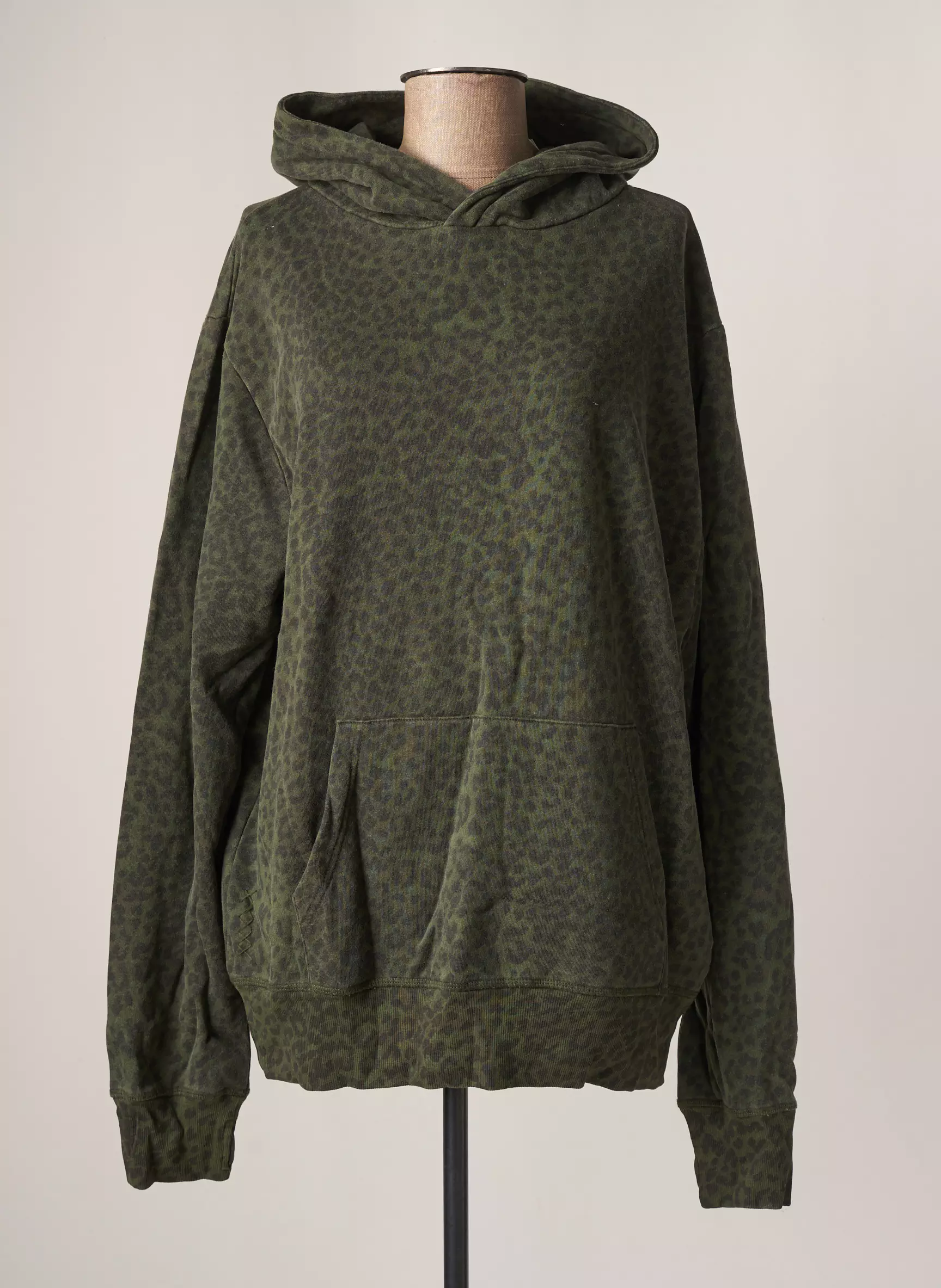 Ragdoll Sweat Capuche Femme couleur vert