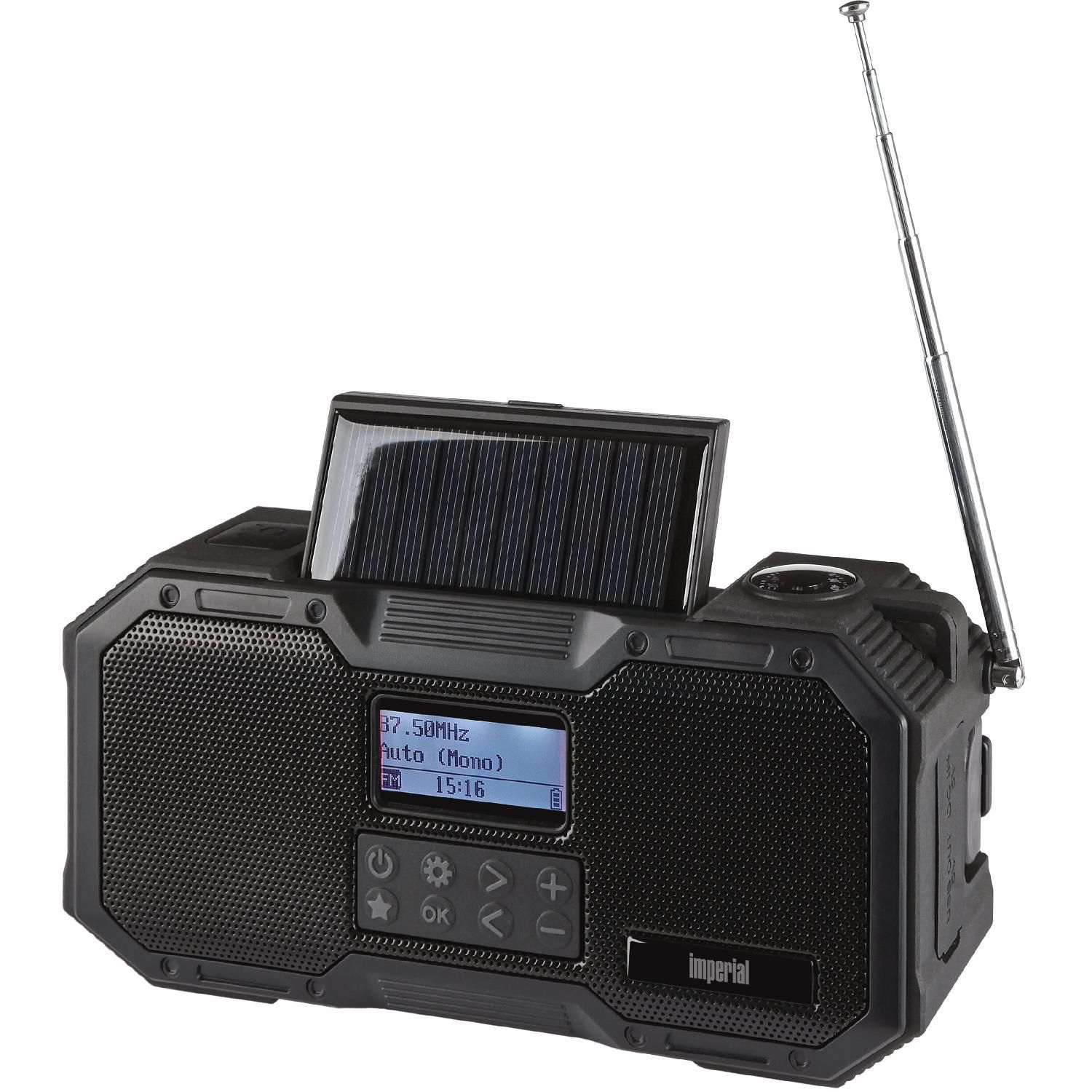 IMPERIAL DABMAN OR 1 DAB+/FM Radio mit Solarmodul