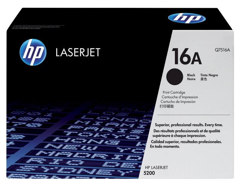 HP 16A Original Tonerkartusche Q7516A Schwarz