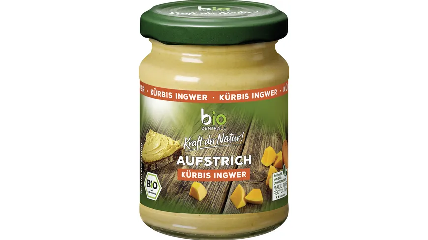 biozentrale Bio Kürbis Ingwer 125 g