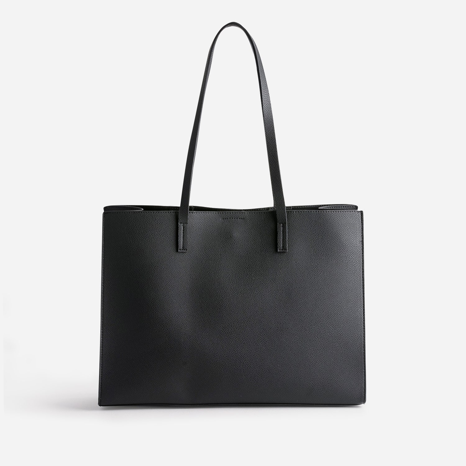 Sac cabas noir 3 compartiments