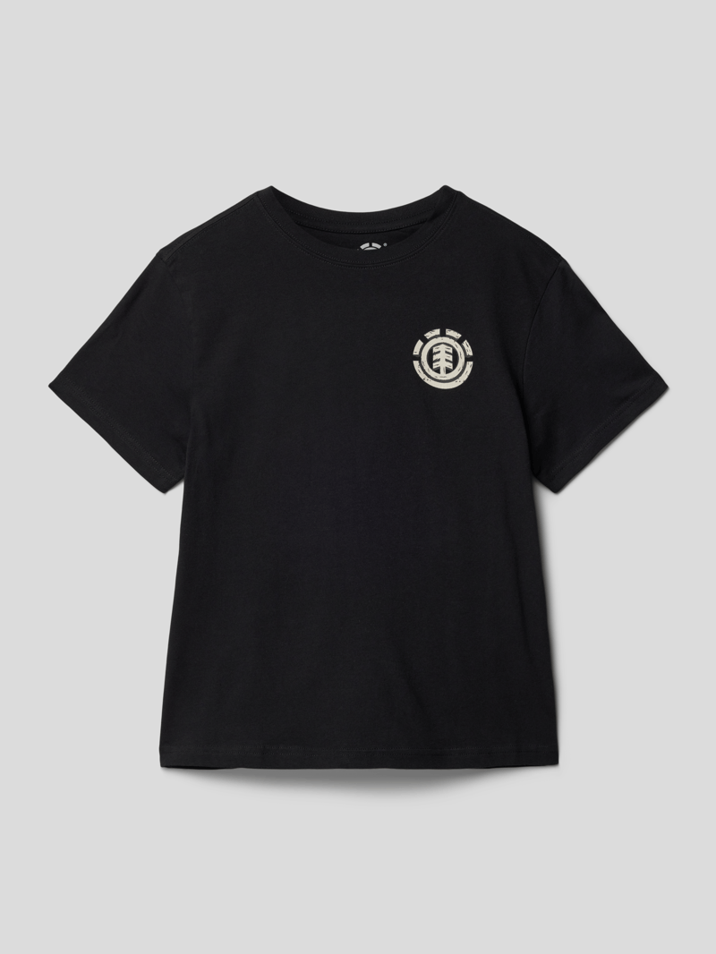 T-Shirt mit Motiv-Print Modell 'ICON ISLAND' in schwarz