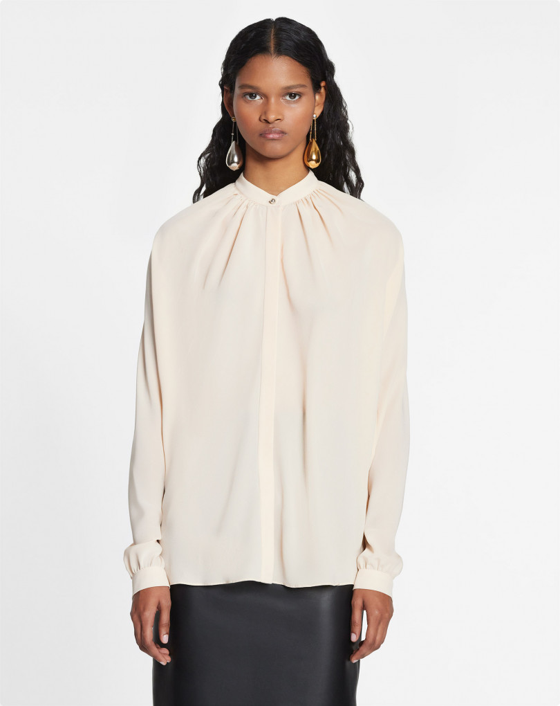 BLOUSE A MANCHES LONGUES