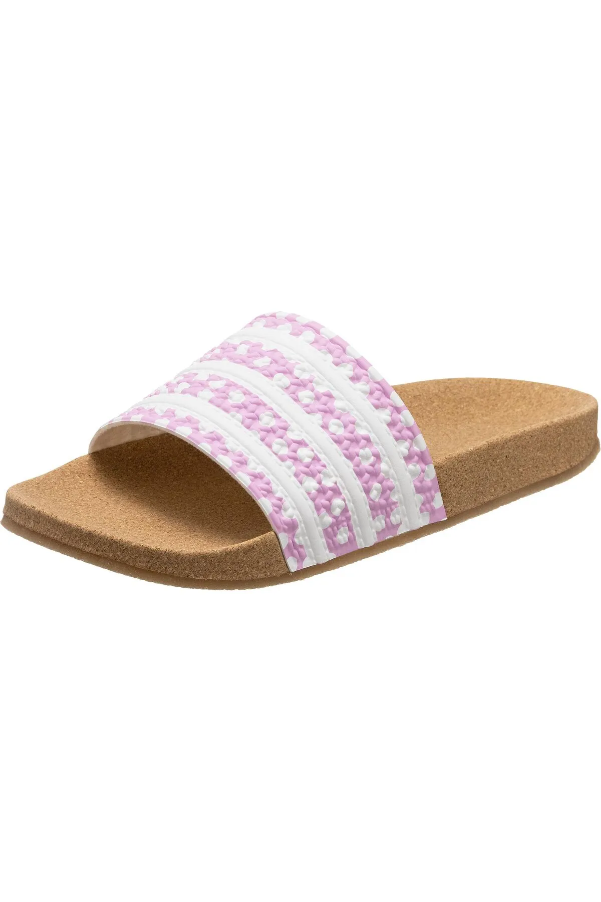 adidas  Pantolette - Weiß - Flacher Absatz
