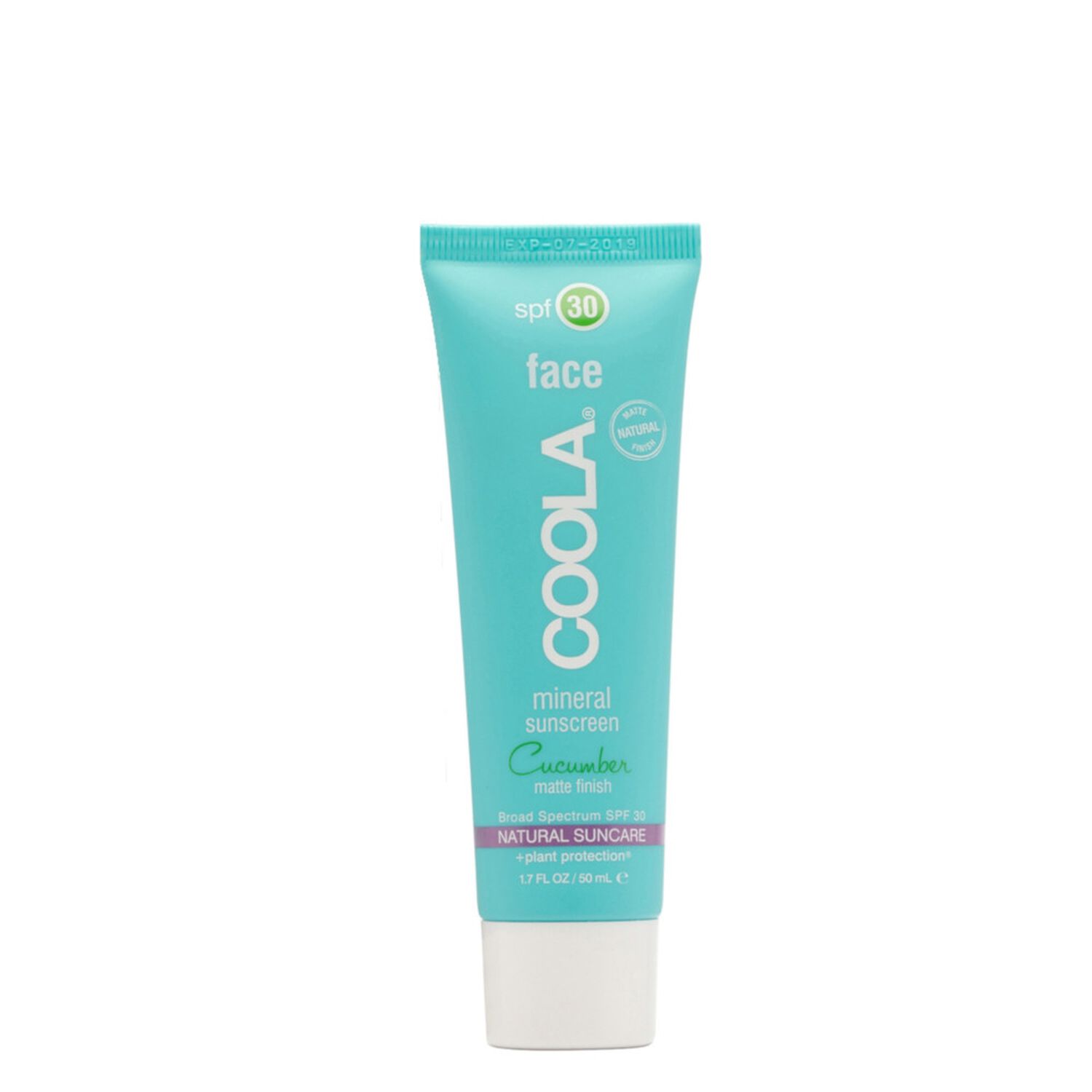 Coola Lotion Solaire Visage Minérale SPF30 Mate Concombre 50 ml