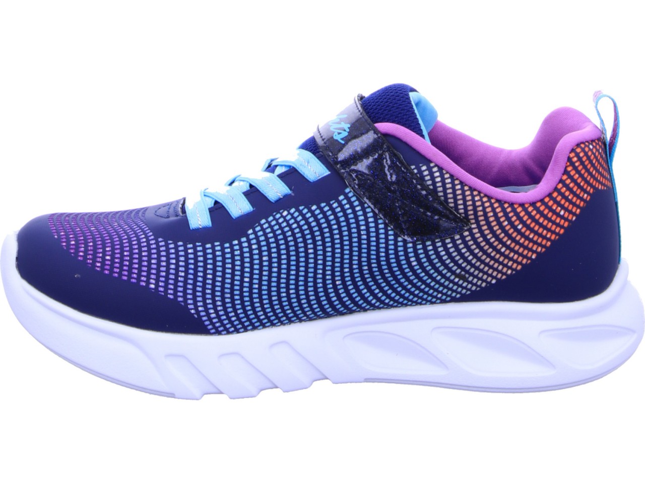 SKECHERS Mädchen Sneaker blau