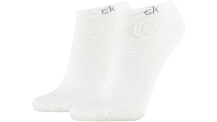 Calvin Klein Damen Füßlinge Knit Payal 2er Pack 002