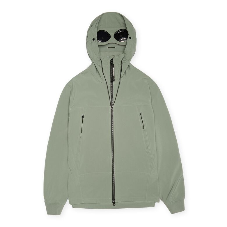 C. P. Company Shell-R Google Jacket agave green