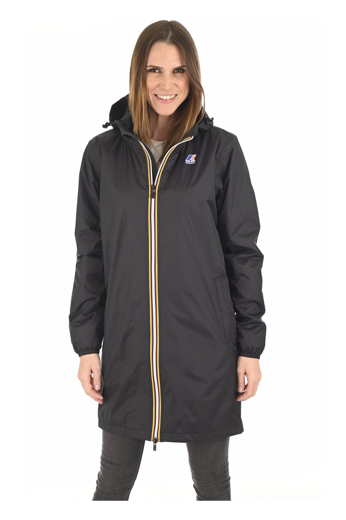 K Way Impermeables Trenchs Unisexe couleur noir