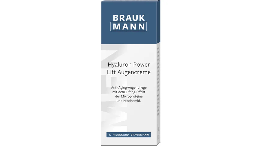 BRAUKMANN Hyaluron Power Lift Augencreme 30 ml