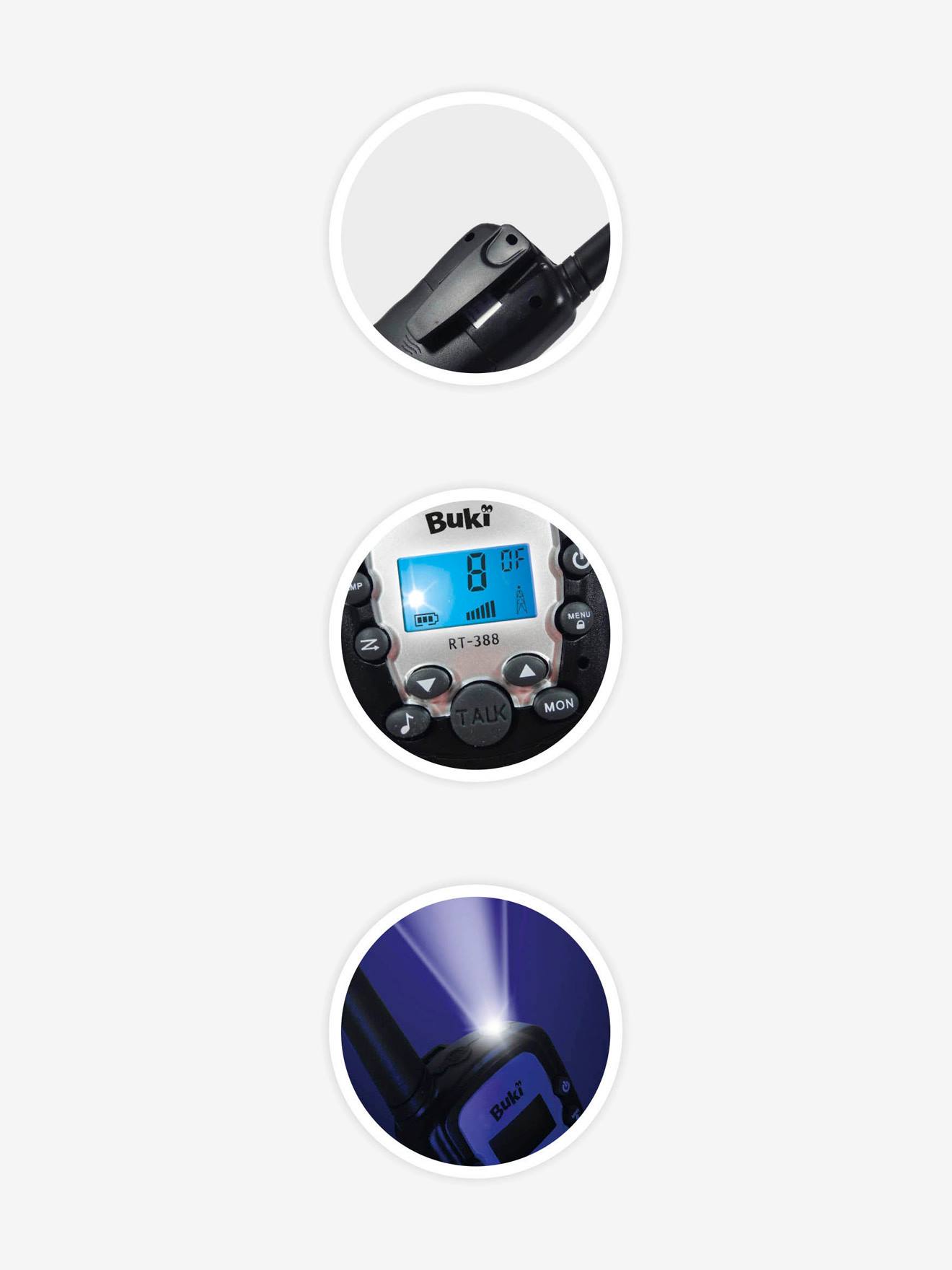 Talkie Walkie BUKI noir
