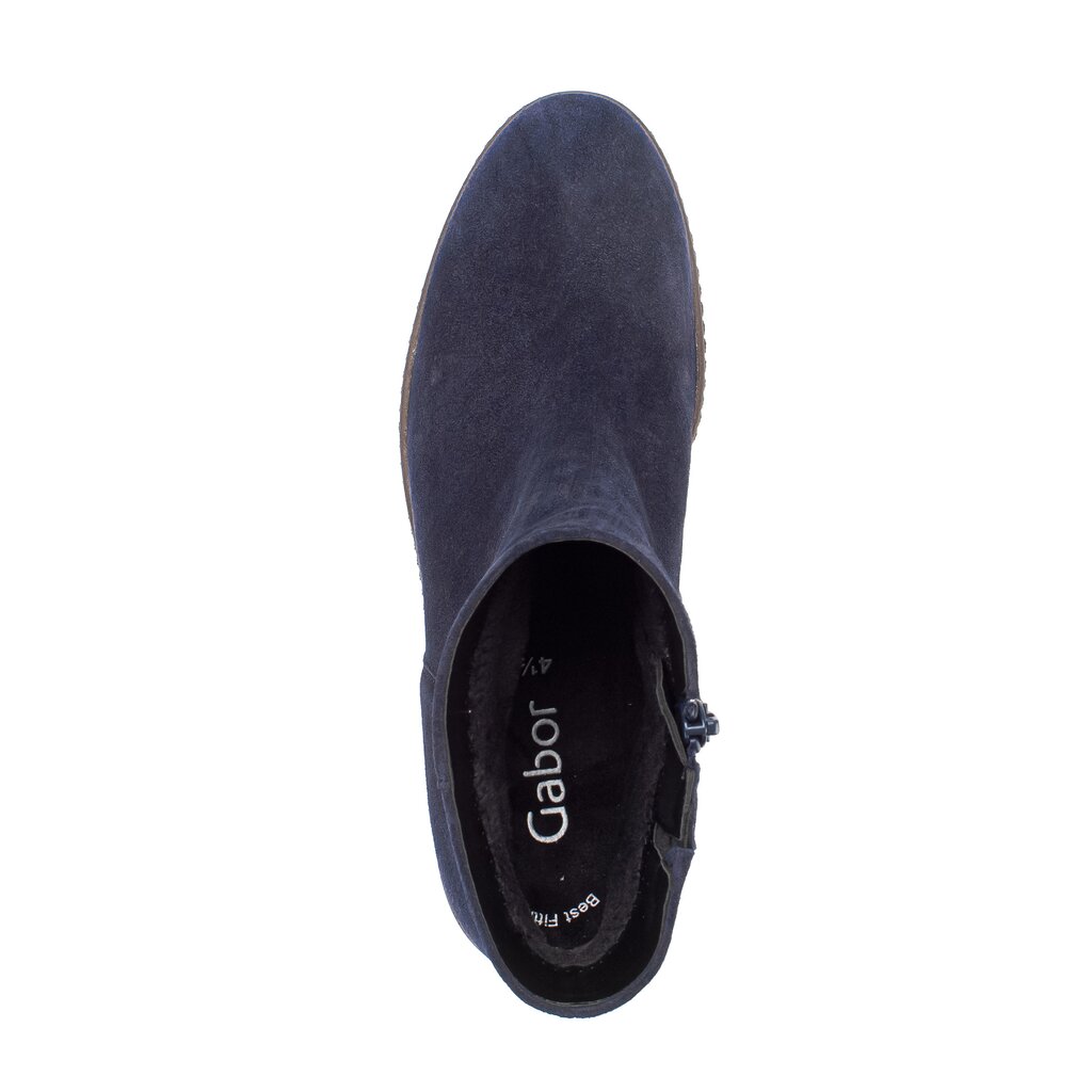 Gabor fashion Plateau Stiefelette blau