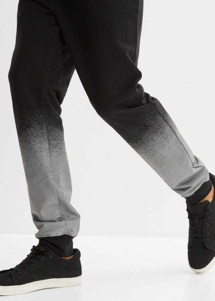 Sweathose mit recyceltem Polyester und Farbverlauf