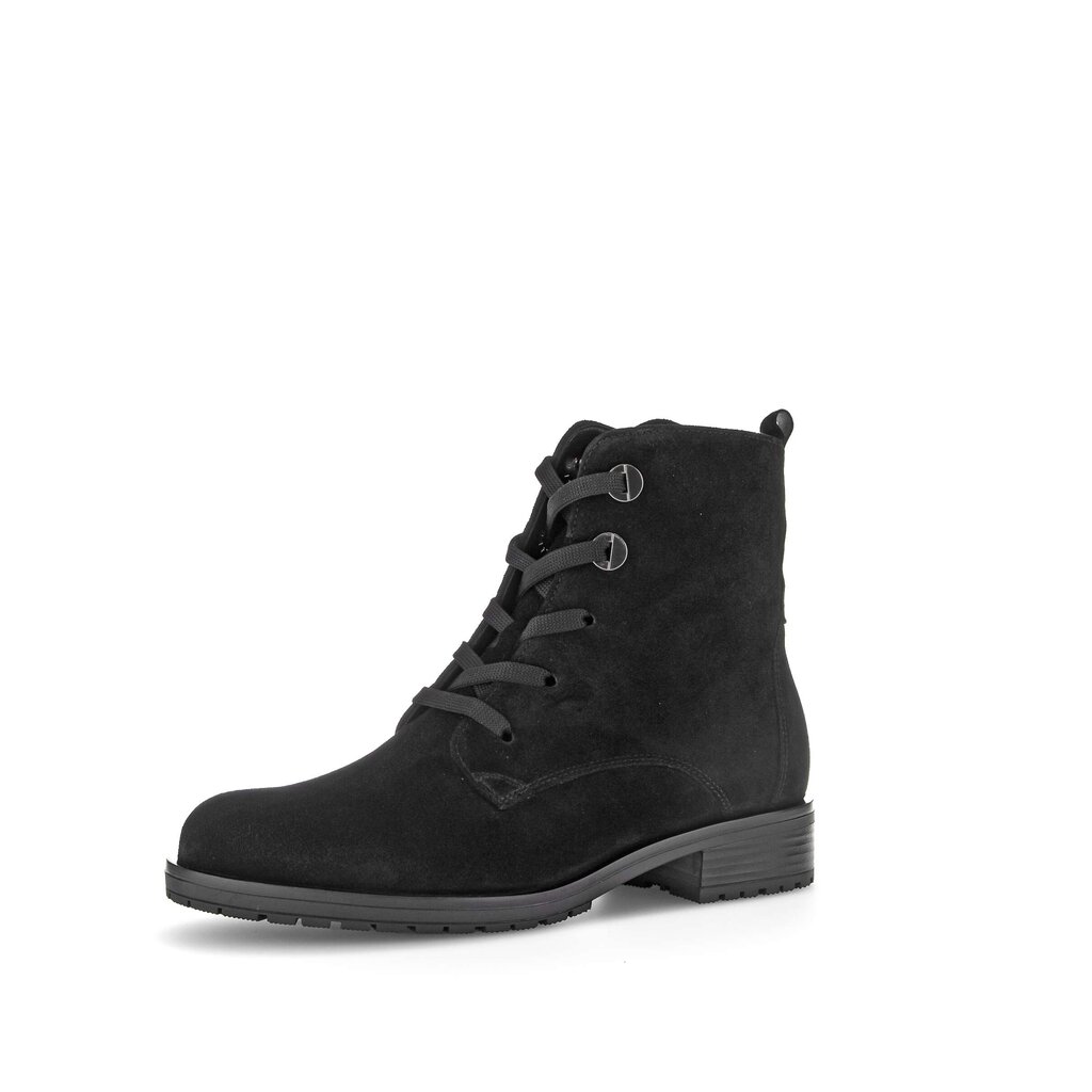 Gabor comfort Schnürstiefelette schwarz