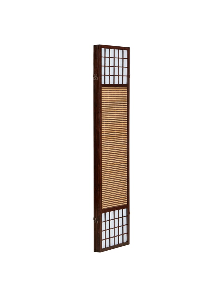 Homestyle4u 3-tlg. Paravent in Braun 132x175 günstig kaufen onesize