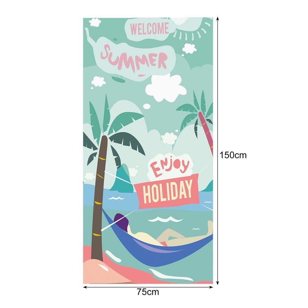 Pinoyden Strandtücher Strandtücher Damen Strandmatte Schnelltrocknend Sommer Schwimmhandtuch